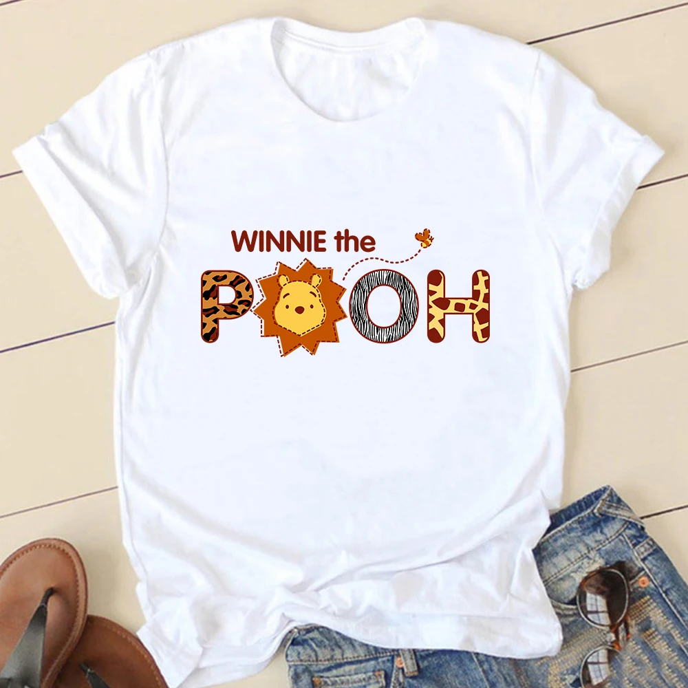 Kawaii T-shirt Letter Printed T-shirts Woman Disney Cartoons Winnie The Pooh Top Woman Kawaii for Girls O-neck Aesthetic Clothes
Kawaii T-shirt Letter Printed T-shirts Woman Disney Cartoons Winnie The Pooh Top Woman Kawaii for Girls O-neck Aesthetic Clothes