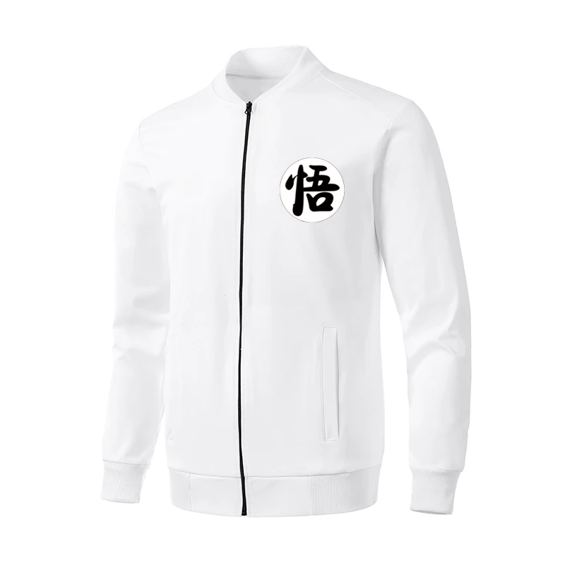 2020 New Anime Jacket Goku Printed Men Women Zipper Tracksuits Bomber Jacket Sports Streetwear Outerwear Unisex
2020 New Anime Jacket Goku Printed Men Women Zipper Tracksuits Bomber Jacket Sports Streetwear Outerwear Unisex