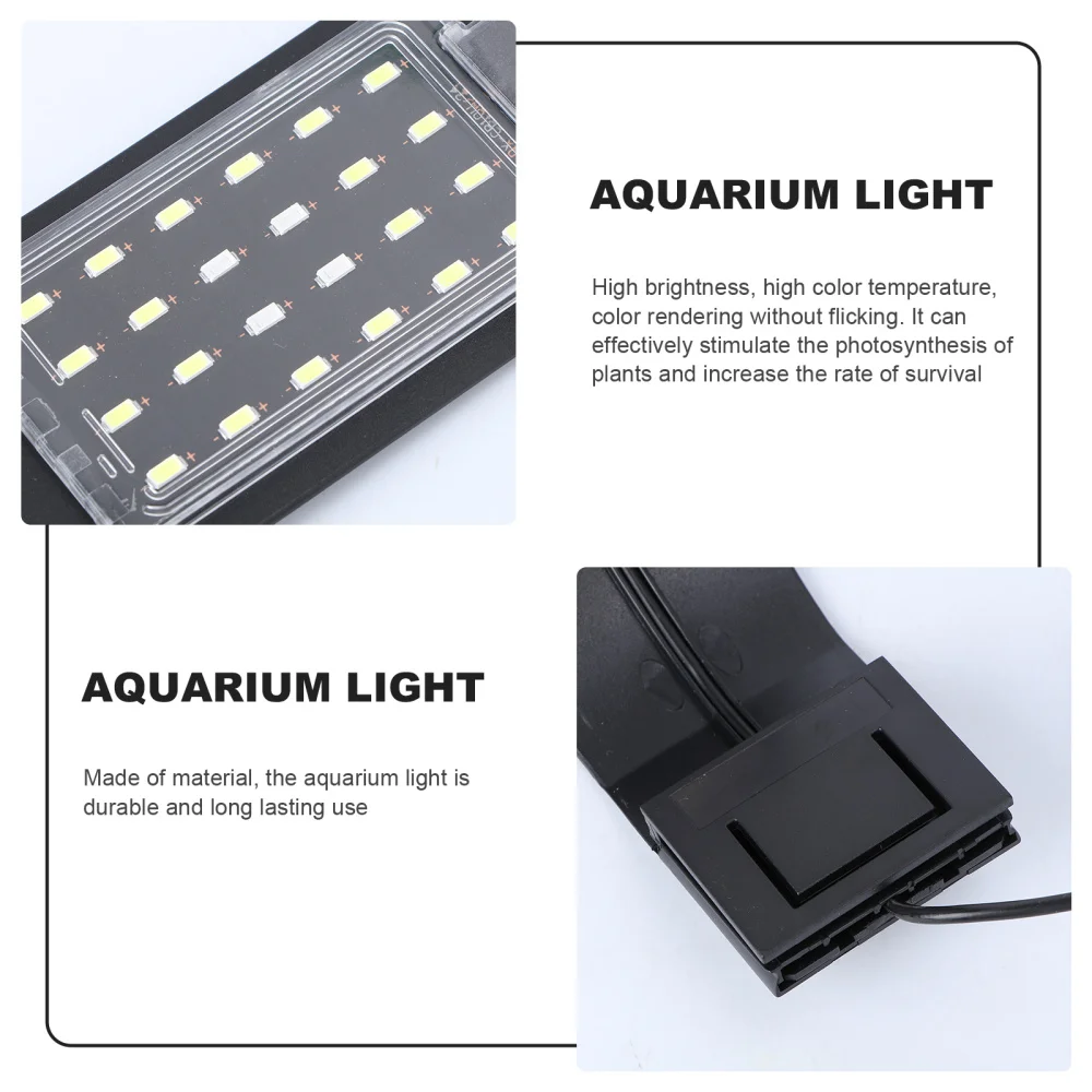 Super Slim LED Aquarium Light Plants Grow Lighting Creative Clip-on Lamp with Plug (Blue Light)
Super Slim LED Aquarium Light Plants Grow Lighting Creative Clip-on Lamp with Plug (Blue Light)