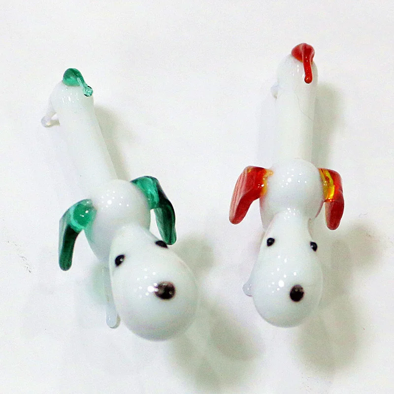 Mini Handmade Glass Dog Craft Figurines Home Desktop Room Decor Ornaments Cute Vivid Simulation Animals New Year Gifts For Kids
Mini Handmade Glass Dog Craft Figurines Home Desktop Room Decor Ornaments Cute Vivid Simulation Animals New Year Gifts For Kids