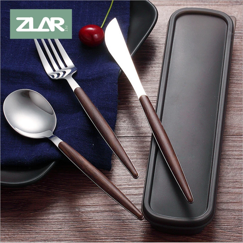ZLAR Fork Spoon Knife Durable Dinnerware Set Tableware Dinner Cutlery Sets Stainless Steel Kitchen Accessories Walnut Vintage
ZLAR Fork Spoon Knife Durable Dinnerware Set Tableware Dinner Cutlery Sets Stainless Steel Kitchen Accessories Walnut Vintage