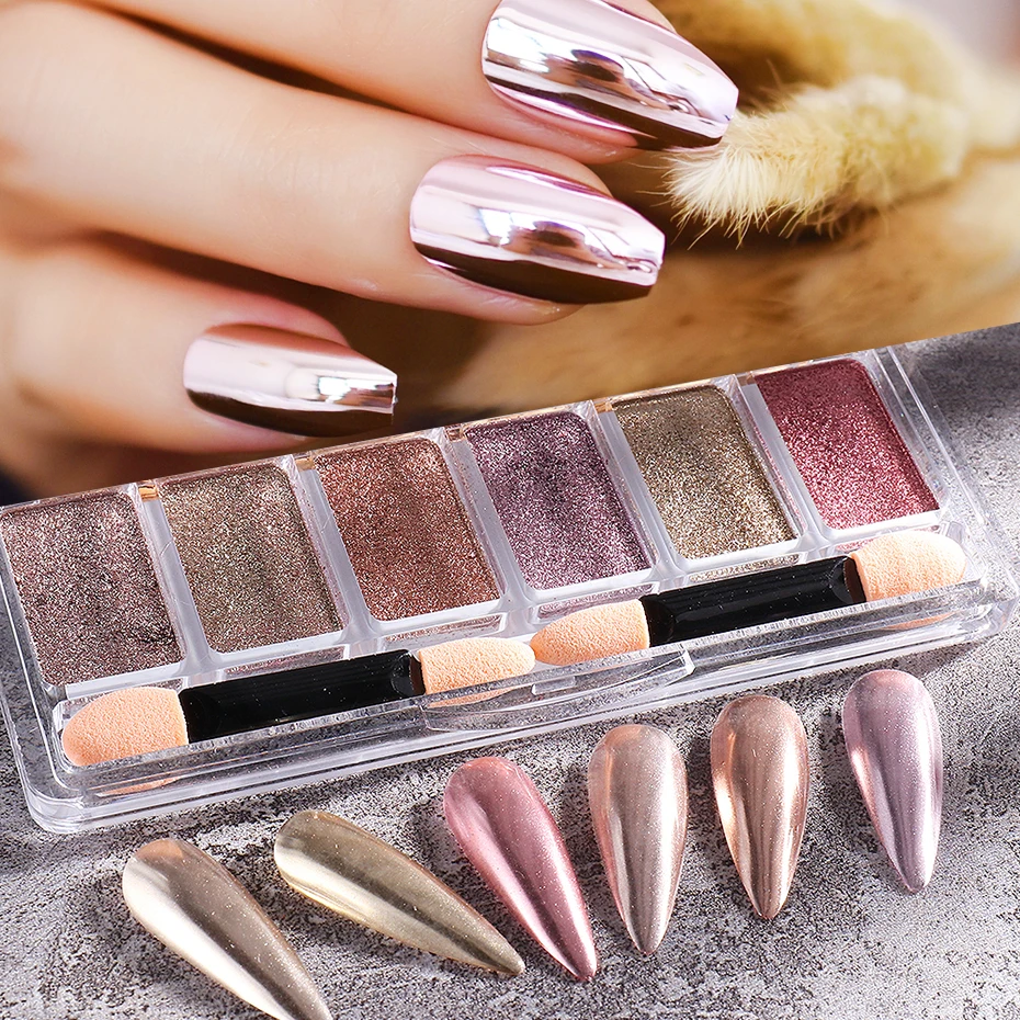 1Set Chrome Mirror Solid Nail Glitters Powder Holographic Metal Effect Dust Nail Art Gel Polish Pigment Decorations LE1933-11
1Set Chrome Mirror Solid Nail Glitters Powder Holographic Metal Effect Dust Nail Art Gel Polish Pigment Decorations LE1933-11