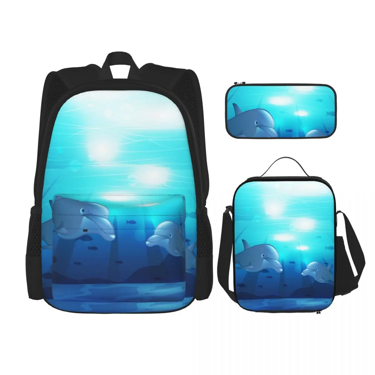 3 Set Backpack 2021 Cute Dolphins Style Backpack Shoulder Bags School Bag Mochilas Student Backpack
3 Set Backpack 2021 Cute Dolphins Style Backpack Shoulder Bags School Bag Mochilas Student Backpack