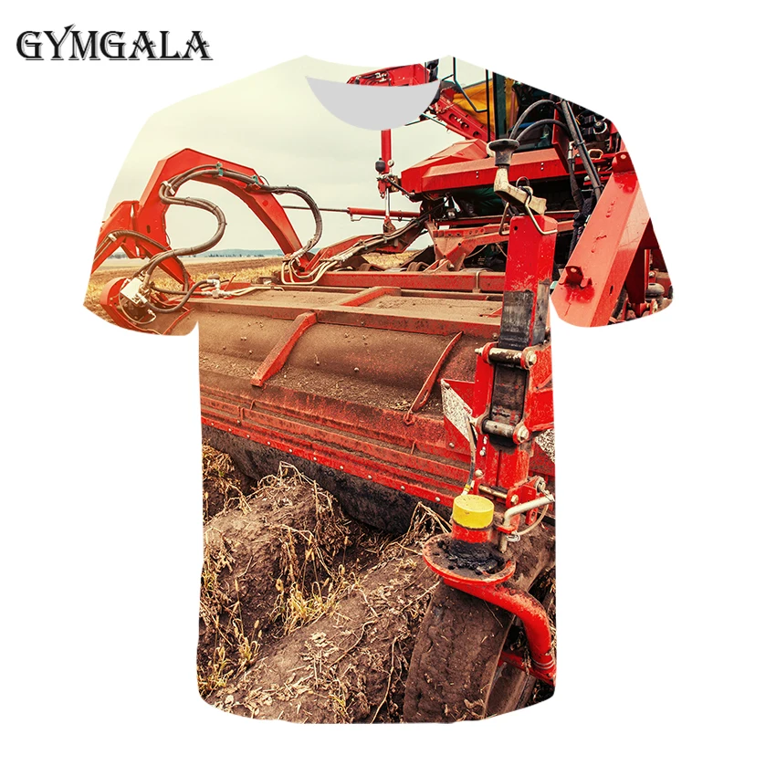 Street summer boy and girl T-shirt 3D printing tractor custom pattern loose casual fashion round neck children's T-shirt
Street summer boy and girl T-shirt 3D printing tractor custom pattern loose casual fashion round neck children's T-shirt
