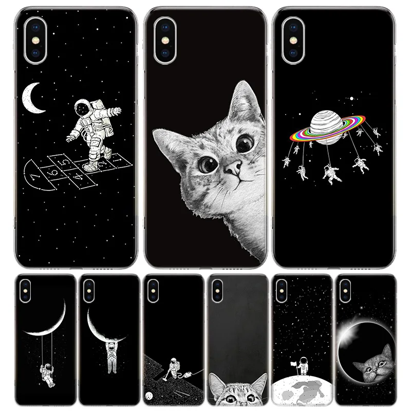 Space Moon Cute Cats Phone Case For iPhone 13 12 11 Pro Max 6 X 8 6S 7 Plus XS XR Mini 5S SE 7P 6P Pattern Cover Coque
Space Moon Cute Cats Phone Case For iPhone 13 12 11 Pro Max 6 X 8 6S 7 Plus XS XR Mini 5S SE 7P 6P Pattern Cover Coque