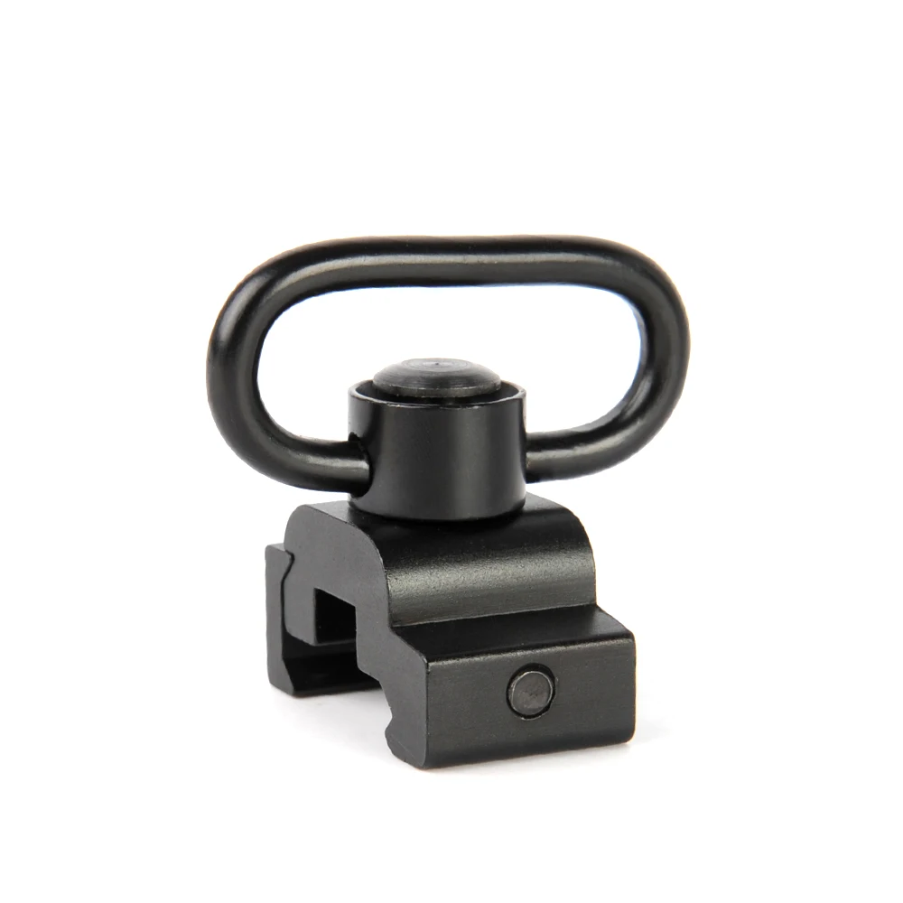 QD Detachable Adapter Heavy Duty Push Button Sling Swivel with Base Fit on 20mm Weaver Rails
QD Detachable Adapter Heavy Duty Push Button Sling Swivel with Base Fit on 20mm Weaver Rails