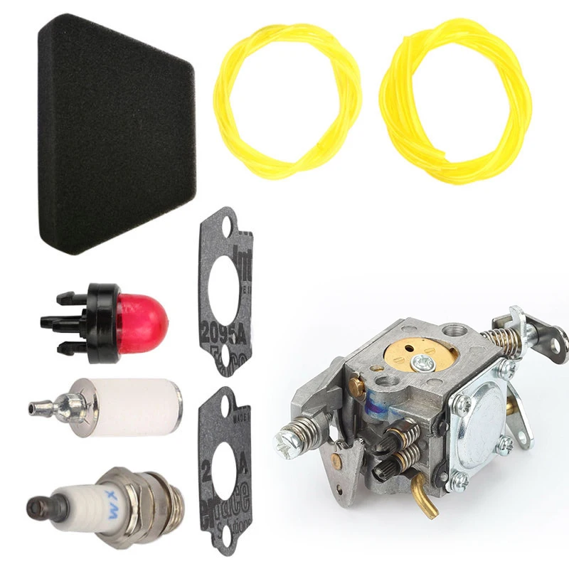 Primer Bulb Carburetor kit For Poulan Gas Chainsaw Spark Plug For Walbro WT-891/W-20/WT-89
Primer Bulb Carburetor kit For Poulan Gas Chainsaw Spark Plug For Walbro WT-891/W-20/WT-89