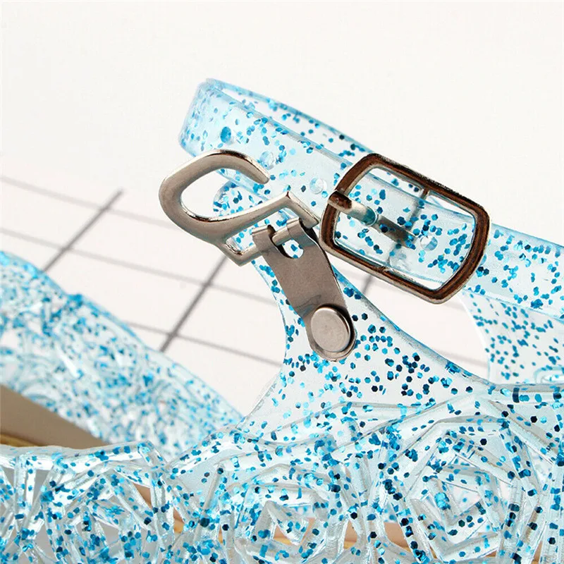 Kids Baby Girls Summer Crystal Sandals PVC Transparent Jelly Princess Shoes Frozen Elsa Cosplay Party Dance Shoes
Kids Baby Girls Summer Crystal Sandals PVC Transparent Jelly Princess Shoes Frozen Elsa Cosplay Party Dance Shoes