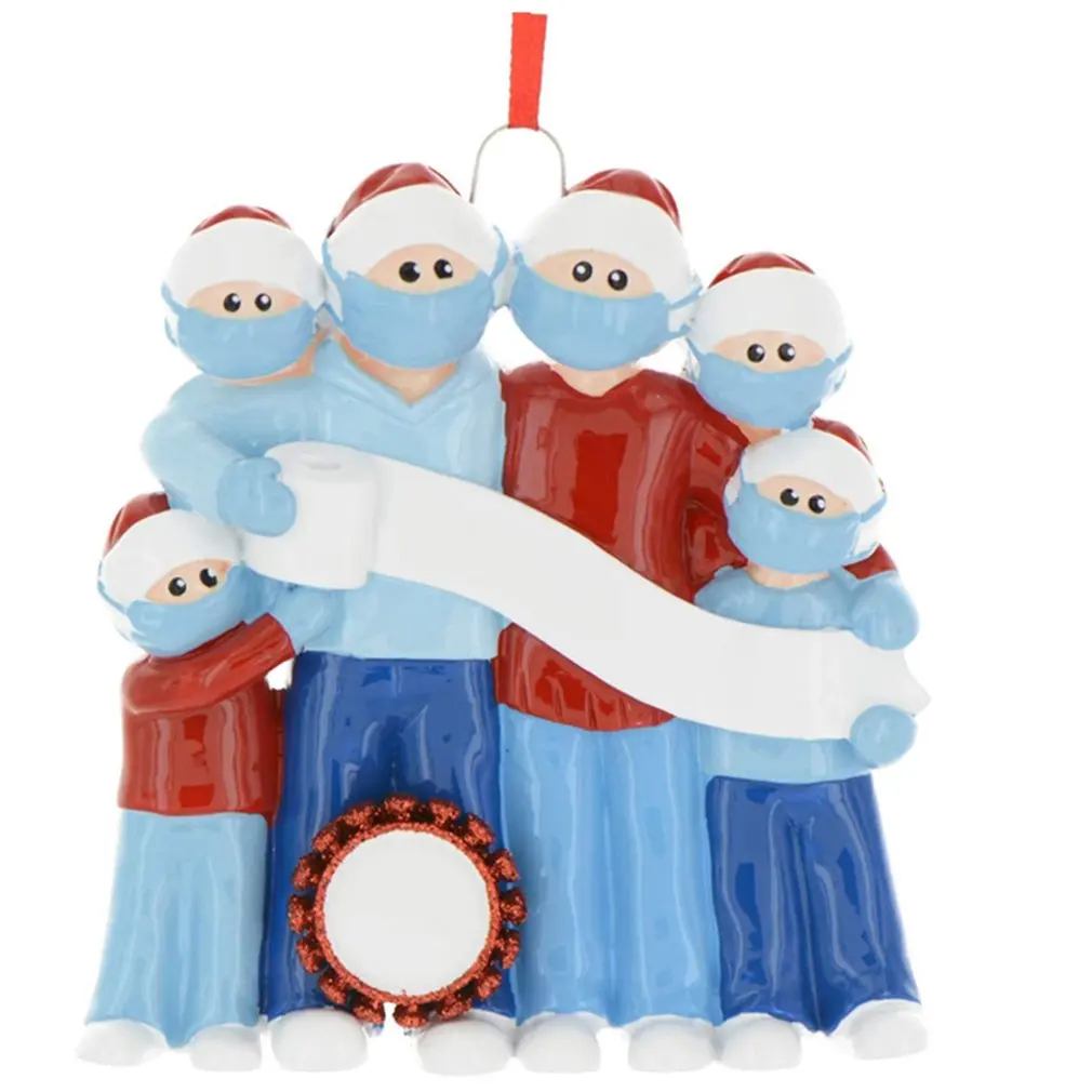 2020 Quarantine Personalized Christmas Decorations Plastic Family People Pendant Christmas Tree Pendant
2020 Quarantine Personalized Christmas Decorations Plastic Family People Pendant Christmas Tree Pendant