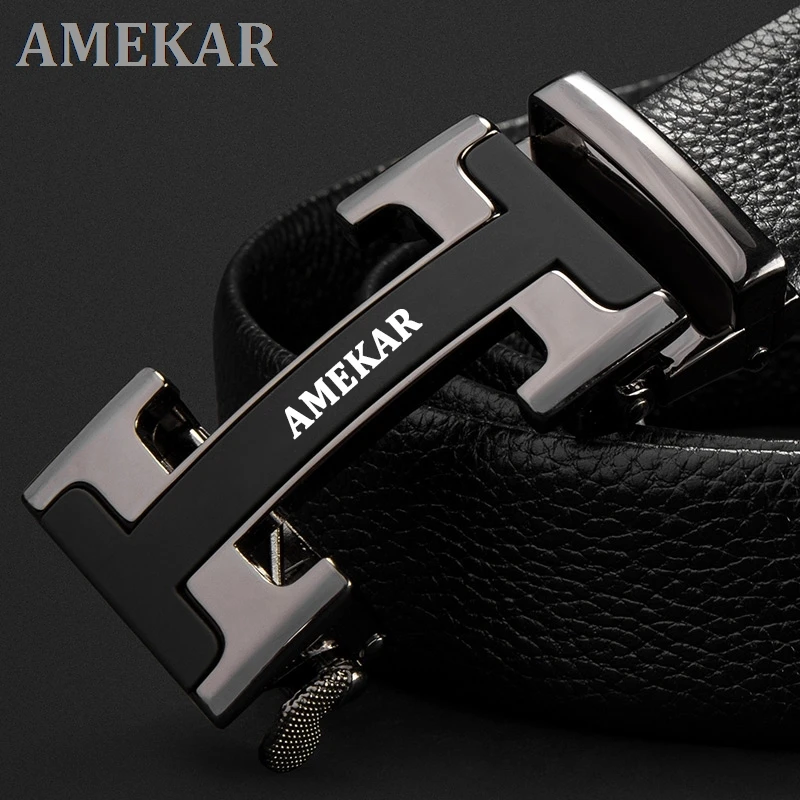 2021 Fashion Male Genuine Leather Designers Brand High Quality Luxury Automatic Buckle Genune Strap Black For Mens Belt
2021 Fashion Male Genuine Leather Designers Brand High Quality Luxury Automatic Buckle Genune Strap Black For Mens Belt