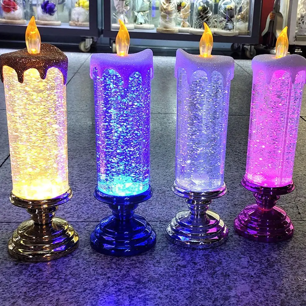 Colorful Dream Crystal Candle Led Light Western Romantic Souvenir Light Candle Travel Home Night New Electronic Decoration Q9c9
Colorful Dream Crystal Candle Led Light Western Romantic Souvenir Light Candle Travel Home Night New Electronic Decoration Q9c9
