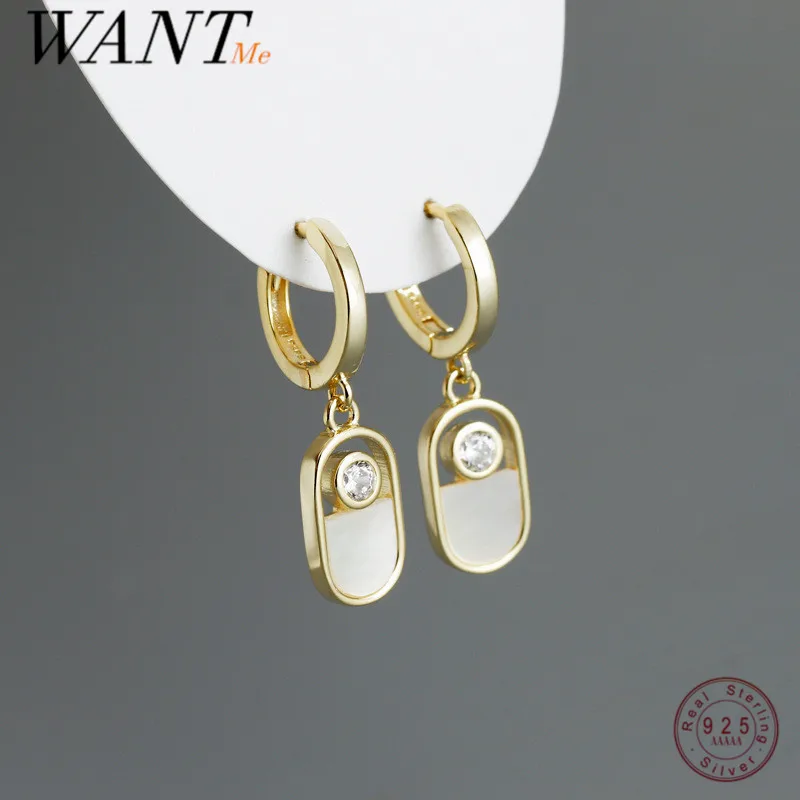 WANTME 925 Sterling Silver Fashion Personality Bohemian Shell Pendant Earrings for Women Unique European Party Piercing Jewelry
WANTME 925 Sterling Silver Fashion Personality Bohemian Shell Pendant Earrings for Women Unique European Party Piercing Jewelry