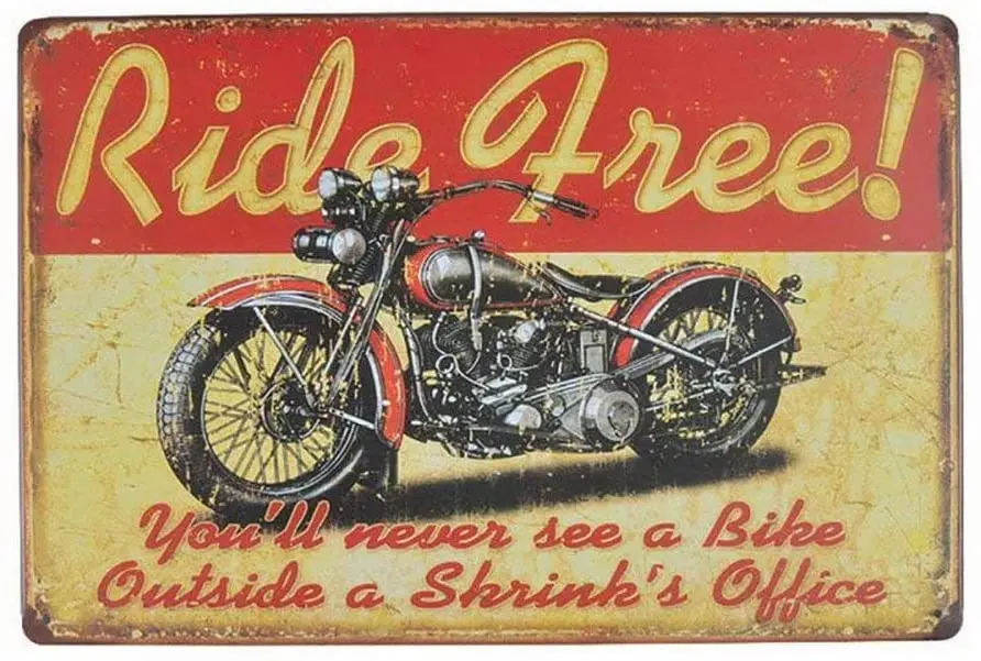 Cartel de chapa Retro Para montar en motocicleta, Pub, Bar, restaurante, pared para el hogar,Metal de 2030 cm
Cartel de chapa Retro Para montar en motocicleta, Pub, Bar, restaurante, pared para el hogar,Metal de 2030 cm