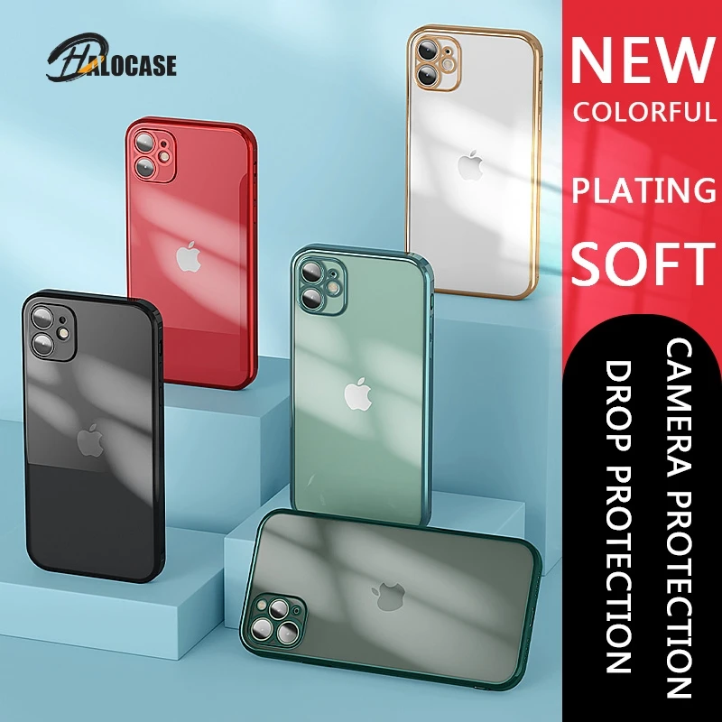 Phone Case For iPhone 12 Pro Max Mini SE 2020 11 11Pro Xr X Xs 10 8 7 6s 6 Plus Luxury Plating Case Camera Lens Protector Cover
Phone Case For iPhone 12 Pro Max Mini SE 2020 11 11Pro Xr X Xs 10 8 7 6s 6 Plus Luxury Plating Case Camera Lens Protector Cover