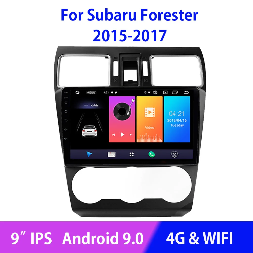 Android 9.0 Car Radio For Subaru Forester 2015 2016 2017 Multimedia Video Player Stereo Navigation GPS Steering Wheel Control BT
Android 9.0 Car Radio For Subaru Forester 2015 2016 2017 Multimedia Video Player Stereo Navigation GPS Steering Wheel Control BT