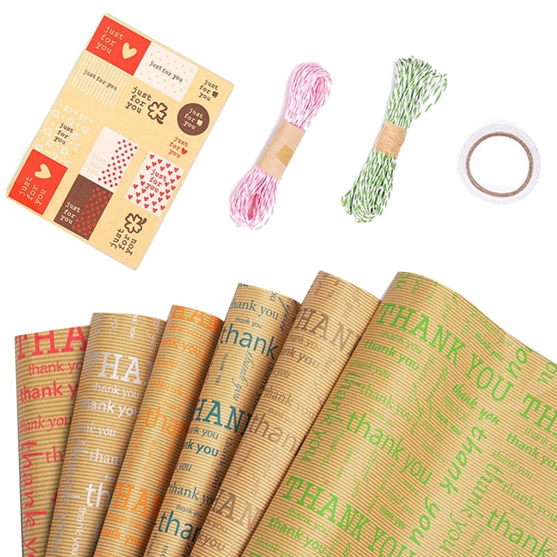 6 Pcs Wrapping Paper Sheets,for Thanksgiving Day Christmas Birthday Party Wrapping Paper Set Gift Wrap Papers
6 Pcs Wrapping Paper Sheets,for Thanksgiving Day Christmas Birthday Party Wrapping Paper Set Gift Wrap Papers