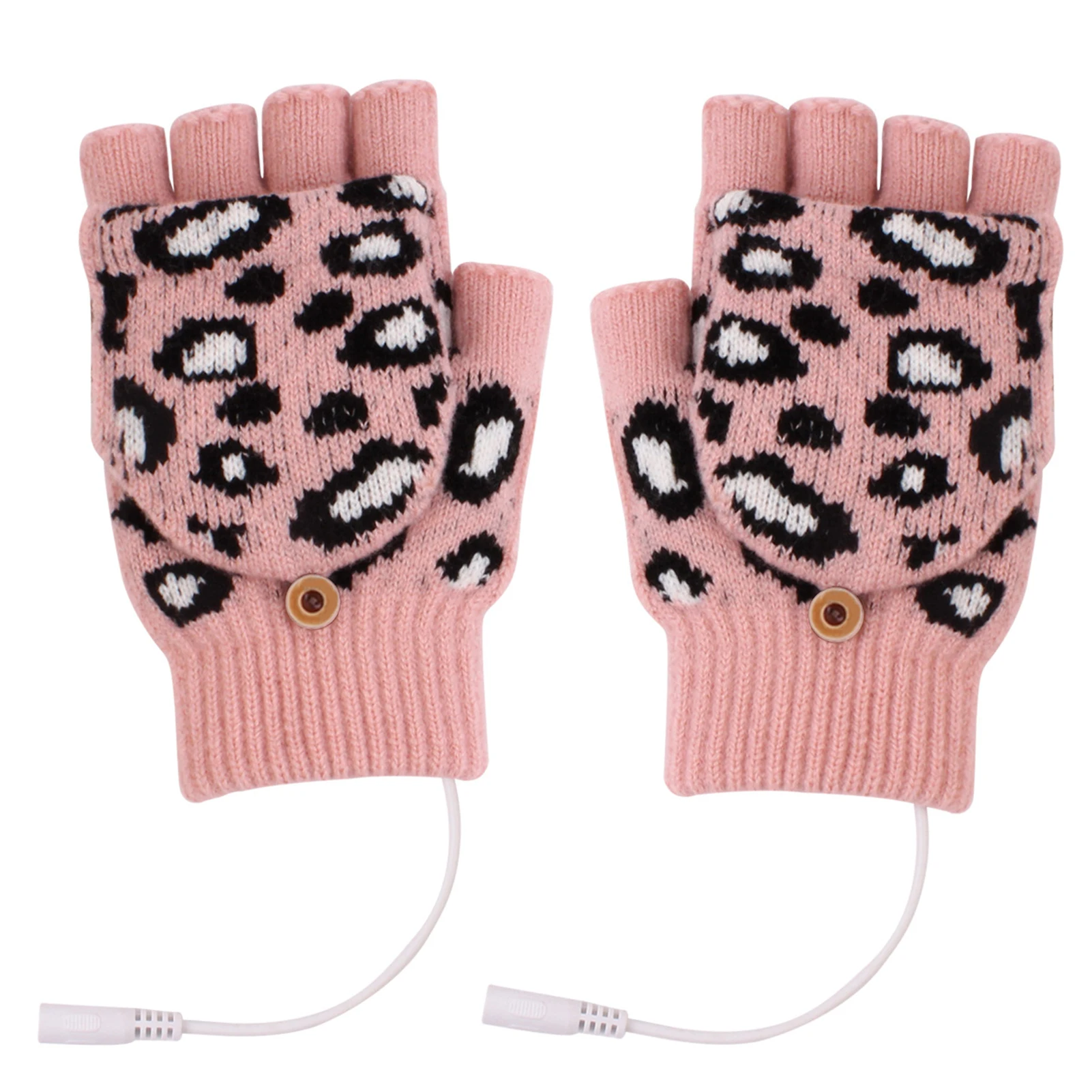 Fashion Adult Leopard Knitted USB Heated Unisex Temperature Adjustable Split Finger Gloves
Fashion Adult Leopard Knitted USB Heated Unisex Temperature Adjustable Split Finger Gloves