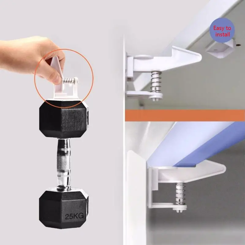 10pcs/set Creative Children Safety Protective Lock Drawer Invisible Spring Lock Baby Anti-pinch Hands Cupboard Latches
10pcs/set Creative Children Safety Protective Lock Drawer Invisible Spring Lock Baby Anti-pinch Hands Cupboard Latches