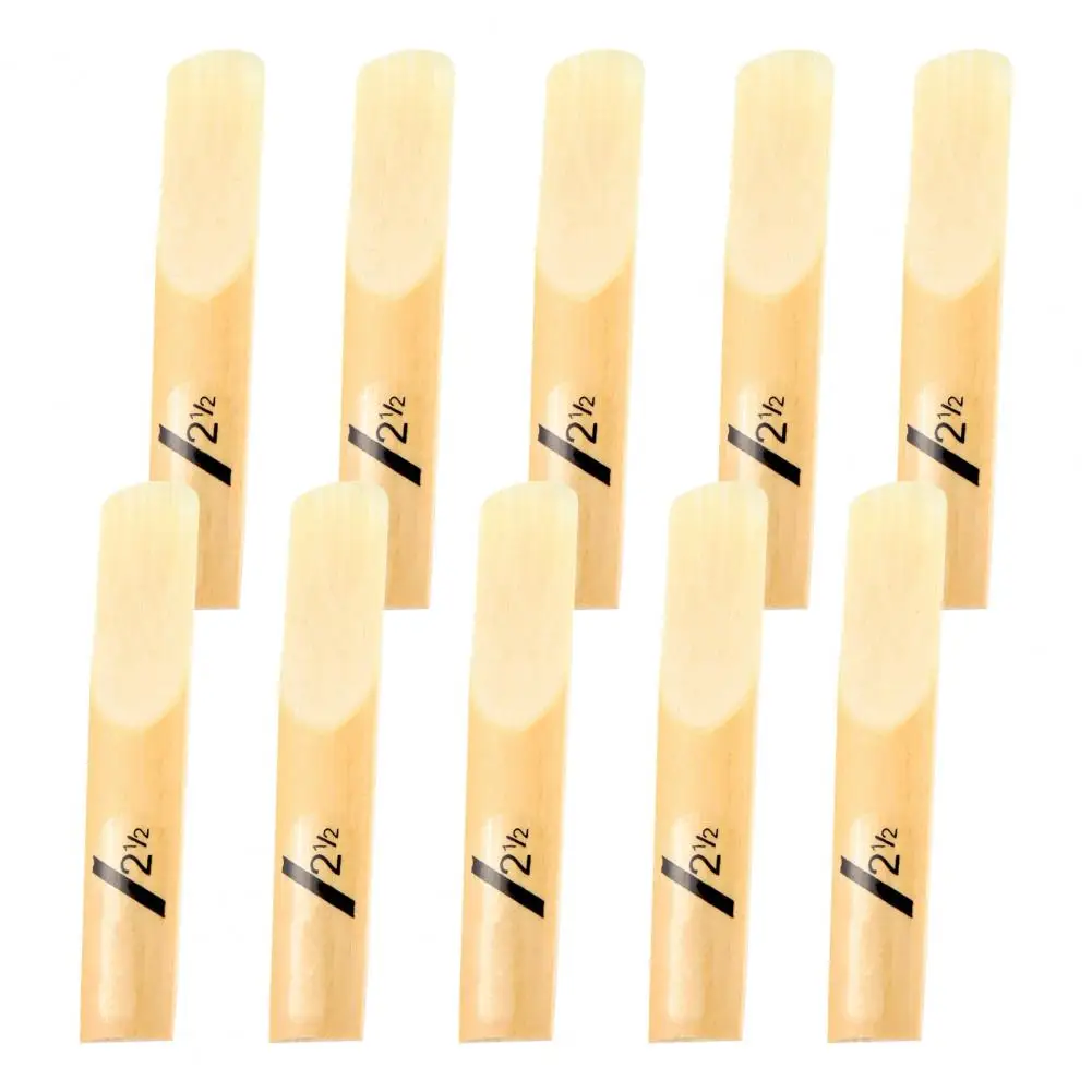 10Pcs/Set Bb Clarinet Reeds Traditional Bamboo Reed Strength 2.0 / 2.5 / 3.0 / Woodwind Instrument Parts Clarinet Accessories
10Pcs/Set Bb Clarinet Reeds Traditional Bamboo Reed Strength 2.0 / 2.5 / 3.0 / Woodwind Instrument Parts Clarinet Accessories