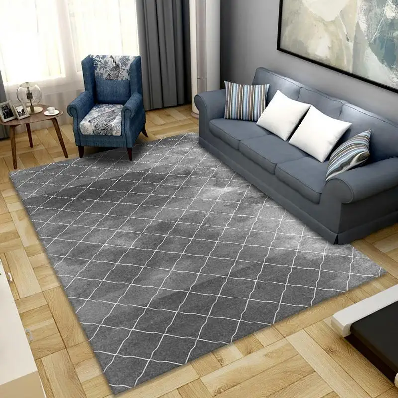Nordic living room large carpet modern style carpet gray light luxury home thick art area carpet bedroom sofa floor mat
Nordic living room large carpet modern style carpet gray light luxury home thick art area carpet bedroom sofa floor mat