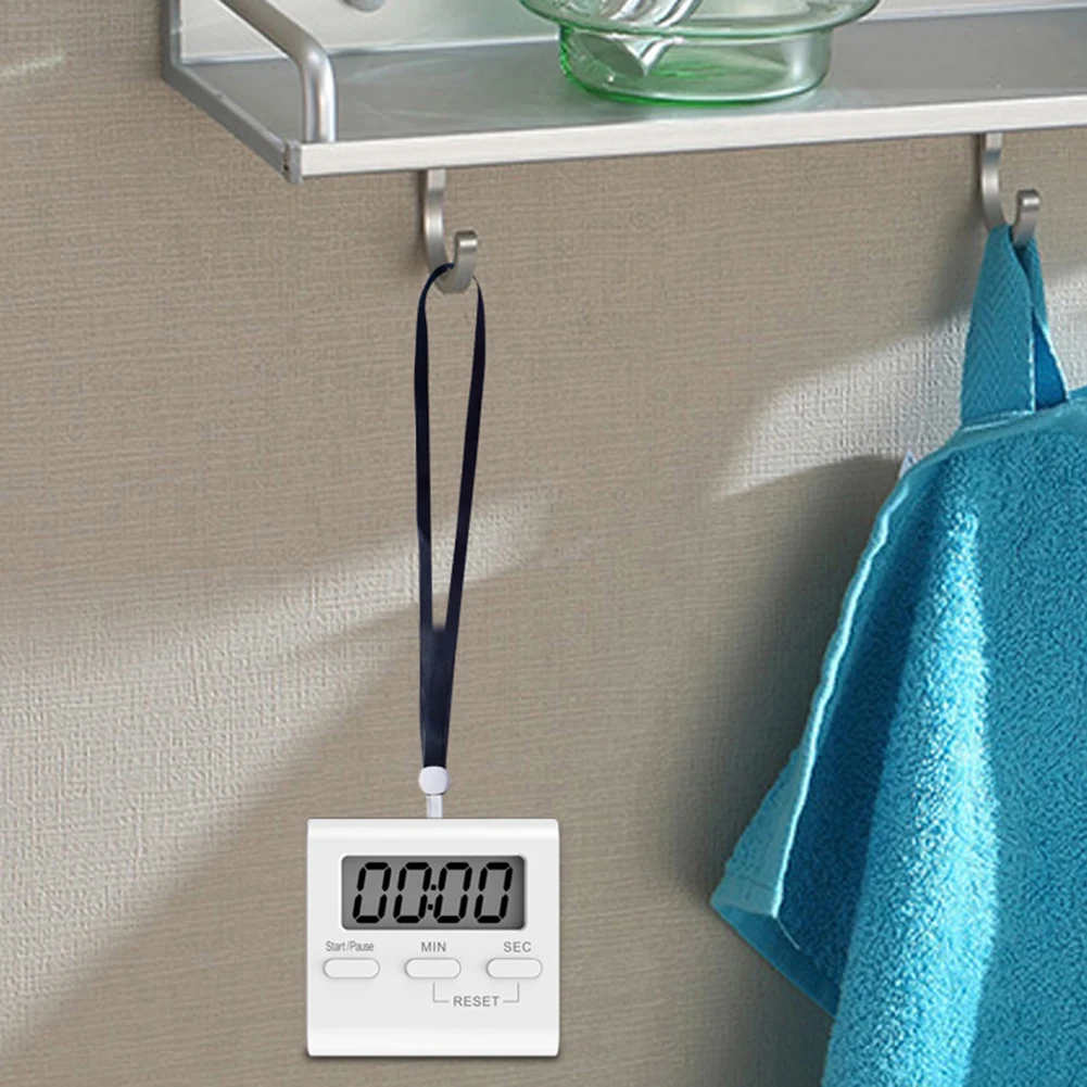 T01 Multifunctional Digital Timer Stopwatch Kitchen Count Up Countdown Timer Cooking Baking Alarm Reminder Clock with Stand
T01 Multifunctional Digital Timer Stopwatch Kitchen Count Up Countdown Timer Cooking Baking Alarm Reminder Clock with Stand