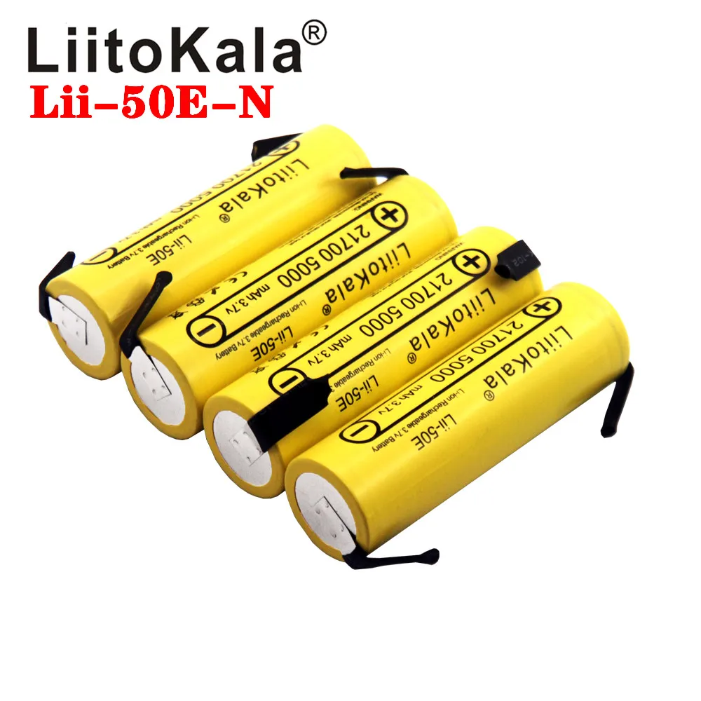 200 шт., LiitoKala Lii-50E IMR 21700, 5000 мАч, 3,7 в, 40 А, высокопроизводительная защищенная плоская аккумуляторная литий-ионная батарея + никелевая пластина
200 шт., LiitoKala Lii-50E IMR 21700, 5000 мАч, 3,7 в, 40 А, высокопроизводительная защищенная плоская аккумуляторная литий-ионная батарея + никелевая пластина