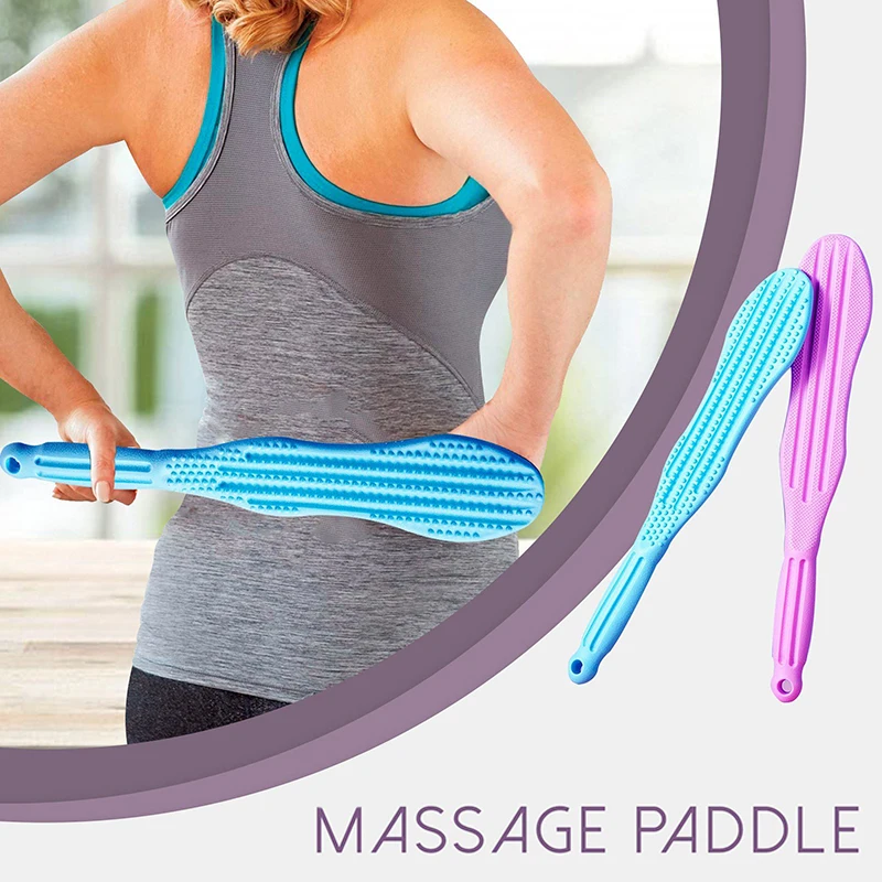 Massage Paddle Silicone Body Massage Pat Flexible Muscle Relaxer for Relieving Fatigue Massage & Relaxation 38*7*5.5cm P9
Massage Paddle Silicone Body Massage Pat Flexible Muscle Relaxer for Relieving Fatigue Massage & Relaxation 38*7*5.5cm P9