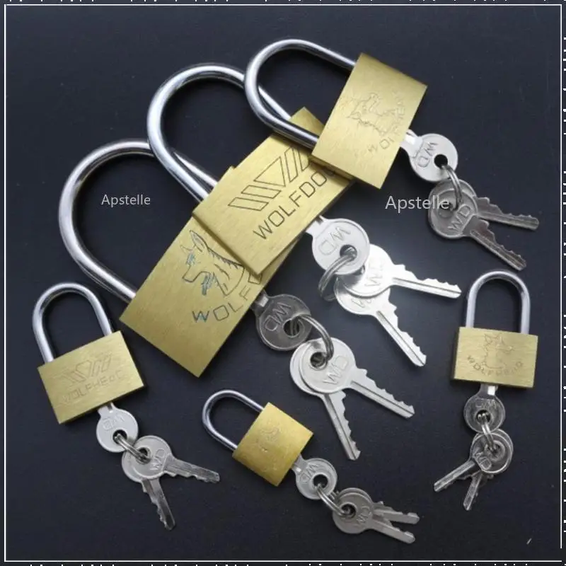 Wolf Head Brass Lock Small Locks Door Locks 20mm 25mm 30mm 40mm 50mm Not Rust Lock Core Include 3 keys Copper Padlock
Wolf Head Brass Lock Small Locks Door Locks 20mm 25mm 30mm 40mm 50mm Not Rust Lock Core Include 3 keys Copper Padlock
