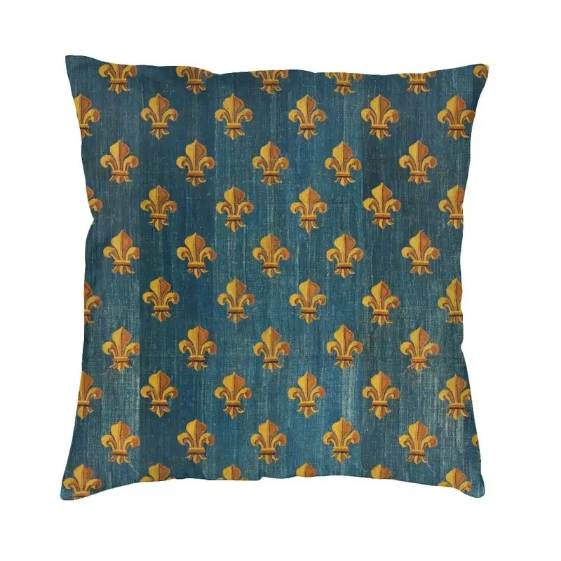 Gold Fleur De Lys Cushion Cover 45x45cm Lily Flower Fleur-de-Lis Soft Nordic Pillow Cases Home Decor
Gold Fleur De Lys Cushion Cover 45x45cm Lily Flower Fleur-de-Lis Soft Nordic Pillow Cases Home Decor