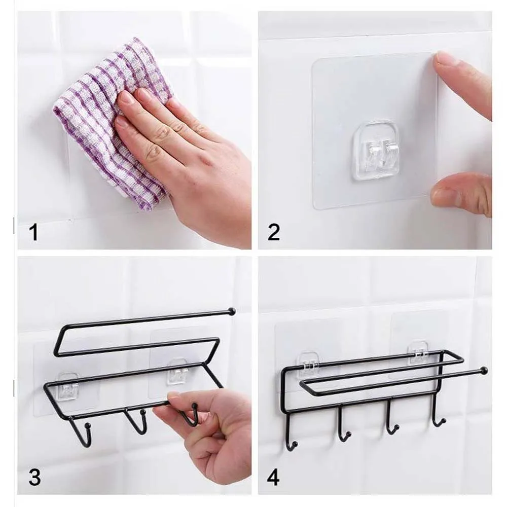 Kitchen Punch-free Hook Wall Mounted Kitchenware Storage Rack Accessories Cabinet Organizer Hook Up Storage Rack Spoon Hanger#W
Kitchen Punch-free Hook Wall Mounted Kitchenware Storage Rack Accessories Cabinet Organizer Hook Up Storage Rack Spoon Hanger#W