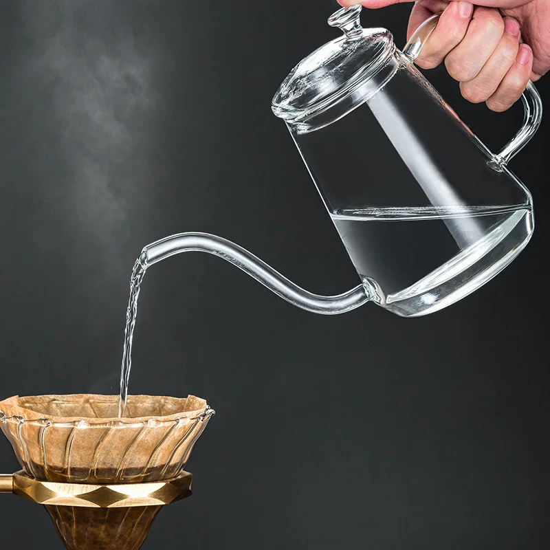 Glass Mocha Coffee Pot Hand Flush Espresso Coffee Maker Nordic Style Coffee Pot Heat Resistant Infusor De Te Coffee Supplies DE5
Glass Mocha Coffee Pot Hand Flush Espresso Coffee Maker Nordic Style Coffee Pot Heat Resistant Infusor De Te Coffee Supplies DE5