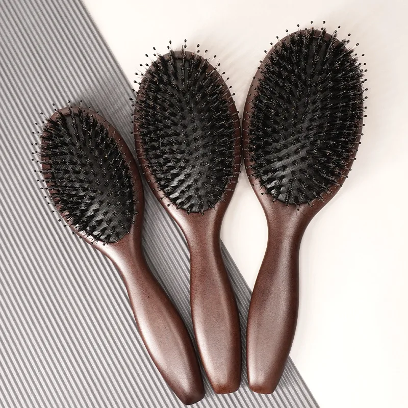 Hair Brush Scalp Massage Comb Hairbrush Bristle&Nylon Women Wet Curly Detangle Hair Brush for Salon Hairdressing Styling Tools
Hair Brush Scalp Massage Comb Hairbrush Bristle&Nylon Women Wet Curly Detangle Hair Brush for Salon Hairdressing Styling Tools