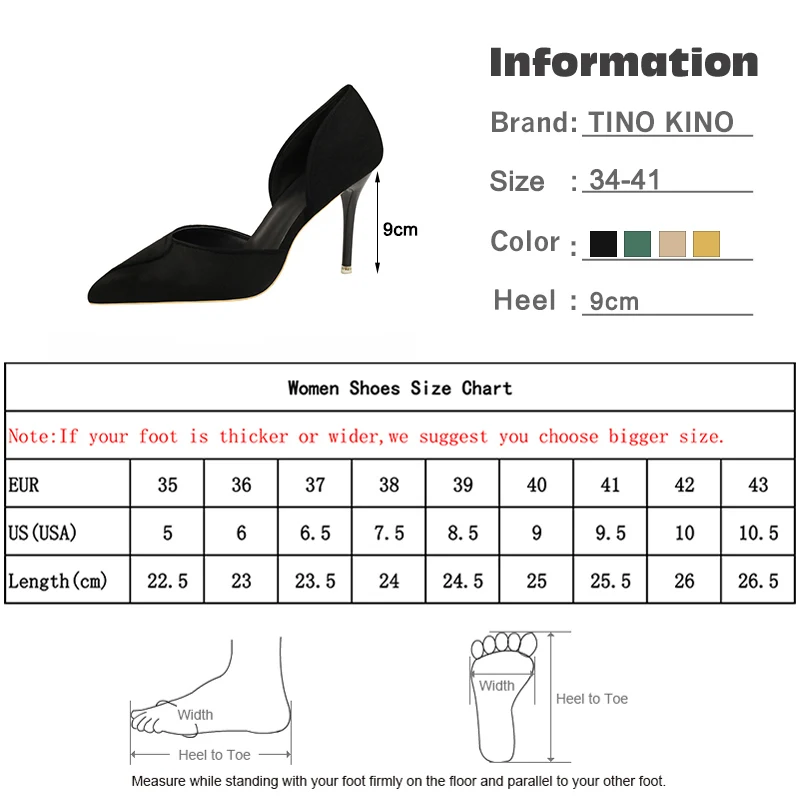 Women Pumps Elegant High Heels Fashion Woman Shoes Ladies Flock Pointed Toe Mixed Color Female Party Shoes Women's Sandals
Women Pumps Elegant High Heels Fashion Woman Shoes Ladies Flock Pointed Toe Mixed Color Female Party Shoes Women's Sandals