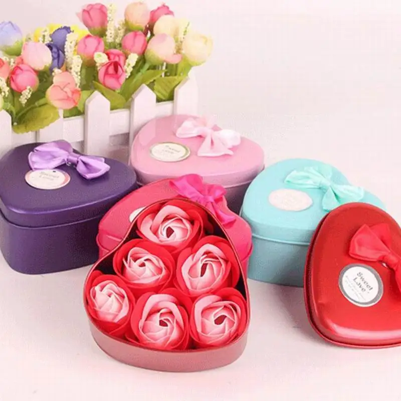6PCS Simulation Rose Soap Flower Heart-shaped Gift Box Artificial Soap Flower Wedding Decoration Valentine's Day Birthday Gift
6PCS Simulation Rose Soap Flower Heart-shaped Gift Box Artificial Soap Flower Wedding Decoration Valentine's Day Birthday Gift