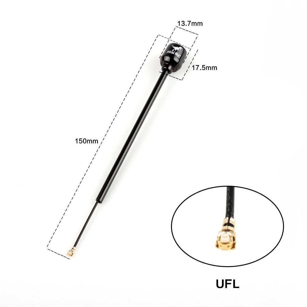 HGLRC Long Range Hammer Mini RHCP LHCP 2.5dBi Super Mini 5.8G 135mm FPV Antenna for FPV Racing Freestyle Drones Kit Toys Accs 
HGLRC Long Range Hammer Mini RHCP LHCP 2.5dBi Super Mini 5.8G 135mm FPV Antenna for FPV Racing Freestyle Drones Kit Toys Accs