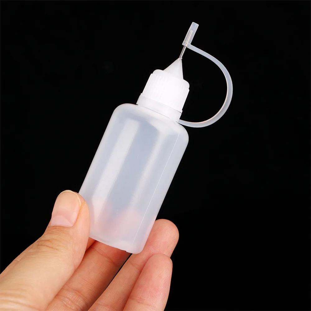 5/10/20/30 ML Plastic Empty Dropper Bottles With Needle Tip Squeezable Liquid Bottle Portable Mini Refillable | Красота и здоровье