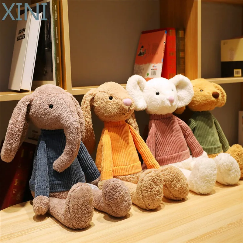 XINI 55cm Cute Pet Doll Animal Rabbit Elephant Mouse Dog Plush Stuffed Toy Baby Soothing Accompany Sleeping Doll Christmas Gift
XINI 55cm Cute Pet Doll Animal Rabbit Elephant Mouse Dog Plush Stuffed Toy Baby Soothing Accompany Sleeping Doll Christmas Gift