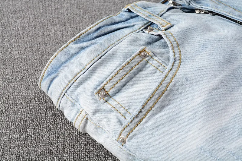 High Quality Men Jeans Stretch Long Male Pants Men Clothing Patchwork Denim Designer Jeans for Men Boyfriend Amr Pants Letter
High Quality Men Jeans Stretch Long Male Pants Men Clothing Patchwork Denim Designer Jeans for Men Boyfriend Amr Pants Letter