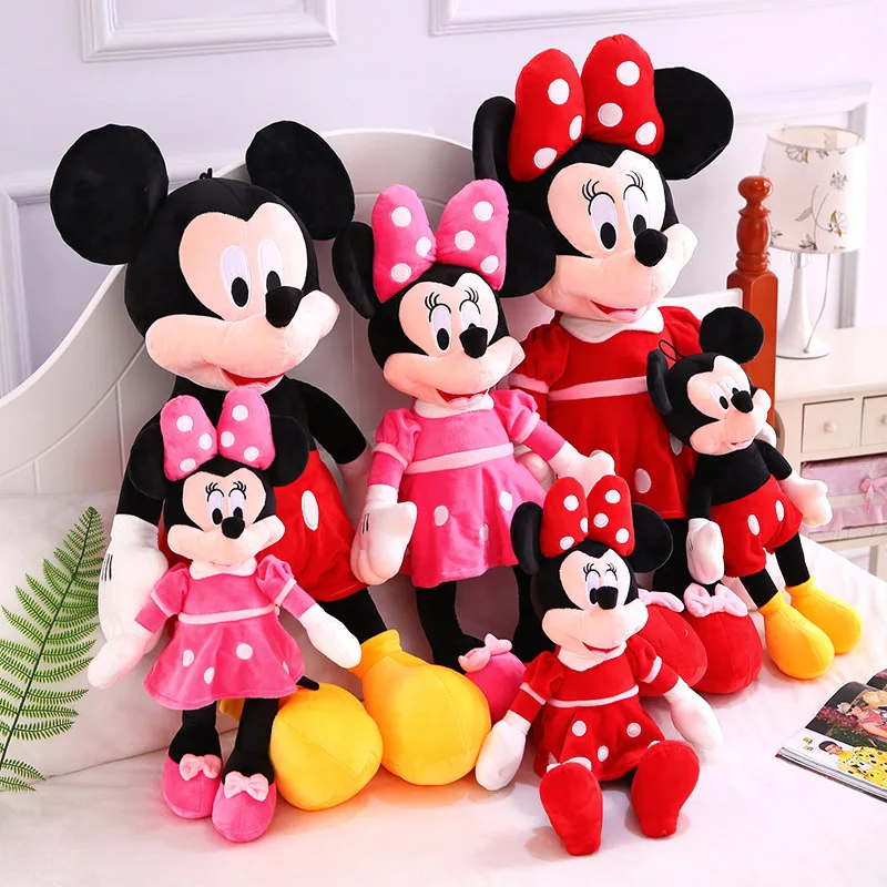 Disney Mickey Mouse Minnie Plush Stuffed Dolls Plushie Decoration Cute Kawaii Children Toy Boys Girls Christmas Gifts for Kids
Disney Mickey Mouse Minnie Plush Stuffed Dolls Plushie Decoration Cute Kawaii Children Toy Boys Girls Christmas Gifts for Kids