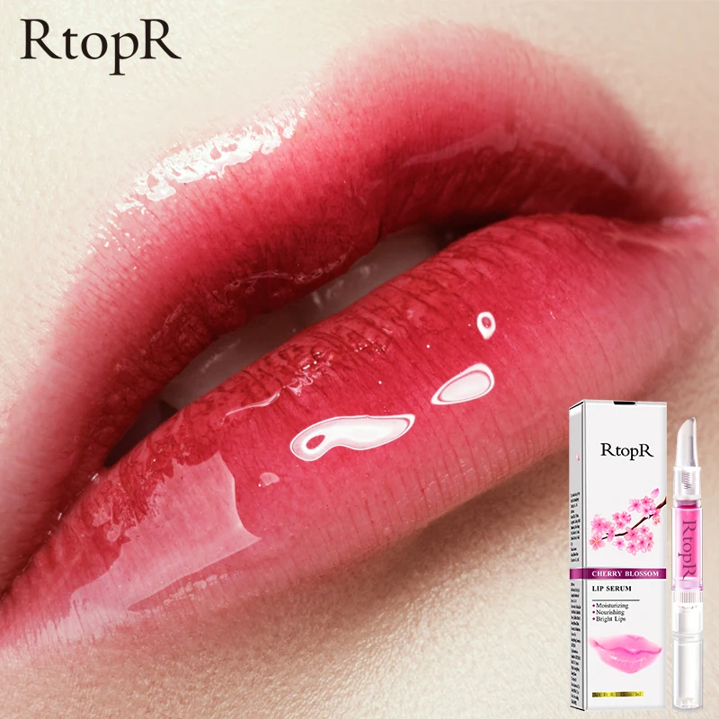 RtopR Cherry Blossom Lip Serum Peeling Reduce Fine Lines Plumper Lip Repairing Dry Crack Long Lasting Nourishing Moisturizing
RtopR Cherry Blossom Lip Serum Peeling Reduce Fine Lines Plumper Lip Repairing Dry Crack Long Lasting Nourishing Moisturizing