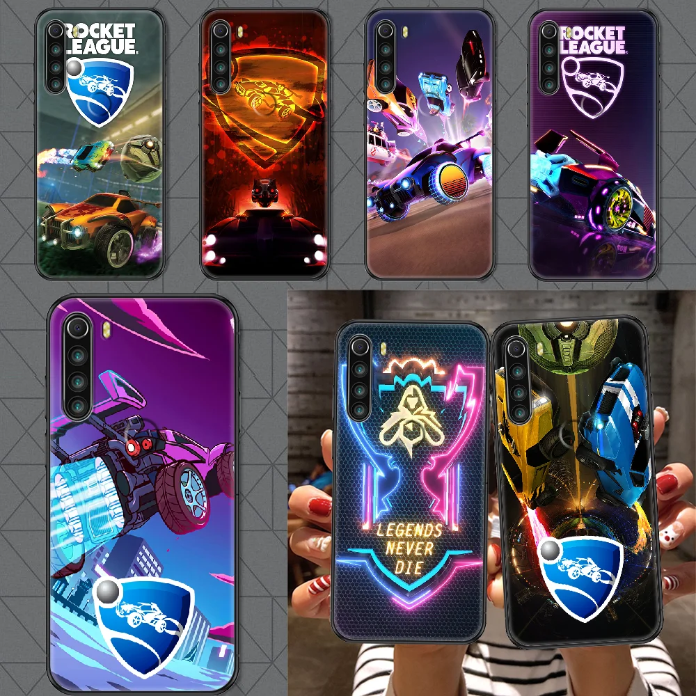 Чехол для телефона Rocket League Game Xiaomi Redmi Note 7 7A 8 8T 9 9A 9S 10 K30 Pro Ультрачерный 3D Модный