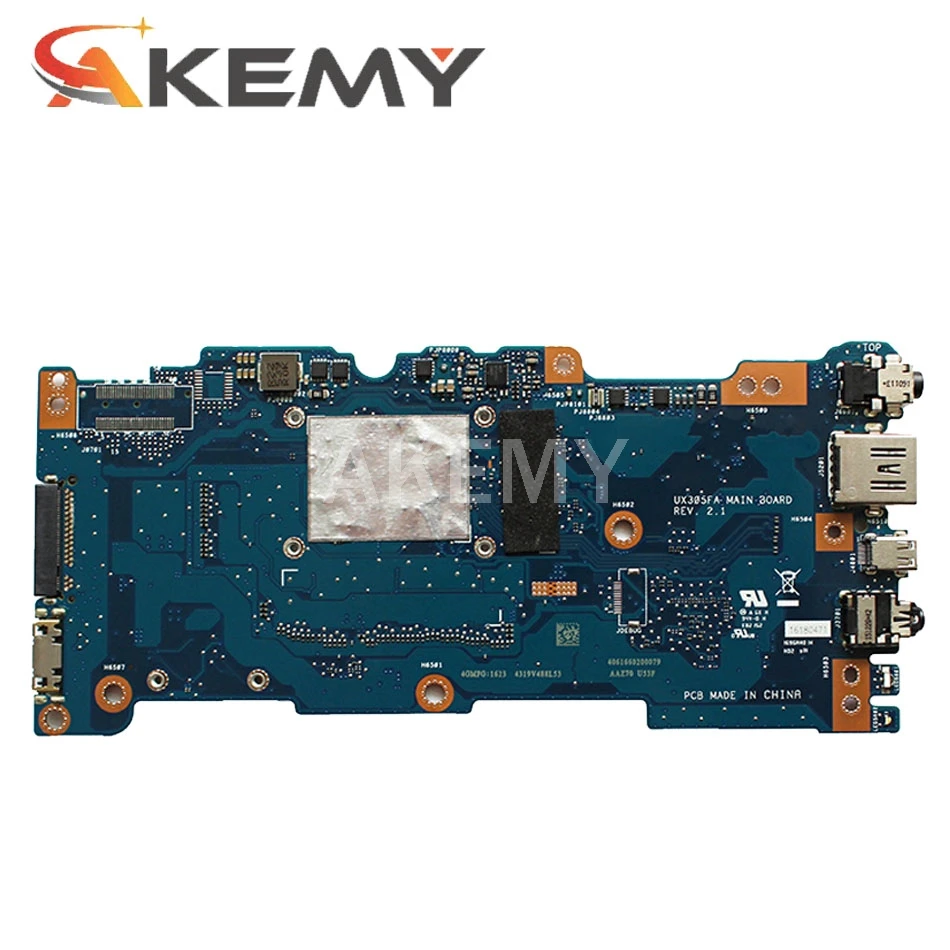 original UX305FA laptop motherboard For Asus UX305FA UX305F UX305 motherboard with BDWY 5Y71 processor tested 8GB in stock
original UX305FA laptop motherboard For Asus UX305FA UX305F UX305 motherboard with BDWY 5Y71 processor tested 8GB in stock