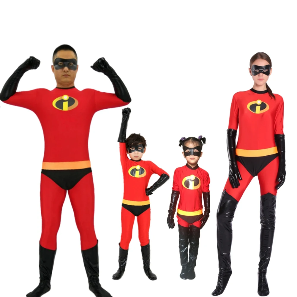 Incredibles 2 Costume Mr Mrs Incredibles Cosplay Elastigirl Hulk Spider Family Adult Kid disfraz o Suit Jumpsuit Bodysuit
Incredibles 2 Costume Mr Mrs Incredibles Cosplay Elastigirl Hulk Spider Family Adult Kid disfraz o Suit Jumpsuit Bodysuit