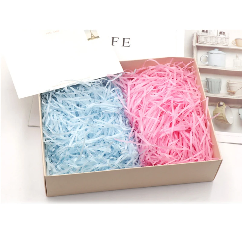 20/100g DIY Box Filling Wedding Gift Colorful Shredde Crinkle Lafite Shredded Paper Raffia Filler Decoration Package Accessories
20/100g DIY Box Filling Wedding Gift Colorful Shredde Crinkle Lafite Shredded Paper Raffia Filler Decoration Package Accessories