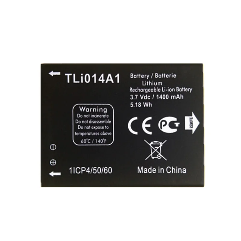 Новый аккумулятор 1400 мАч TLi014A1 для Alcatel Pixi 3 4 5 дюйма 4027 4027A 4027D 4027X 4010 4010D 4012 4030 4030D 4030A