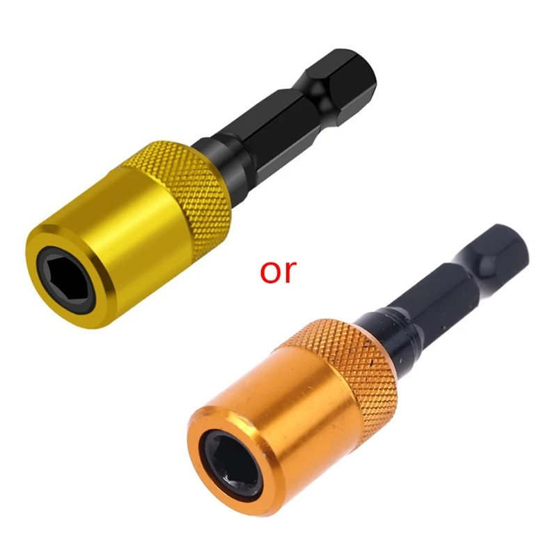 1/4 inch Hex Shank Quick Release Electric Screwdriver Magnetic Extension Rod Bit Holder 60mm
1/4 inch Hex Shank Quick Release Electric Screwdriver Magnetic Extension Rod Bit Holder 60mm