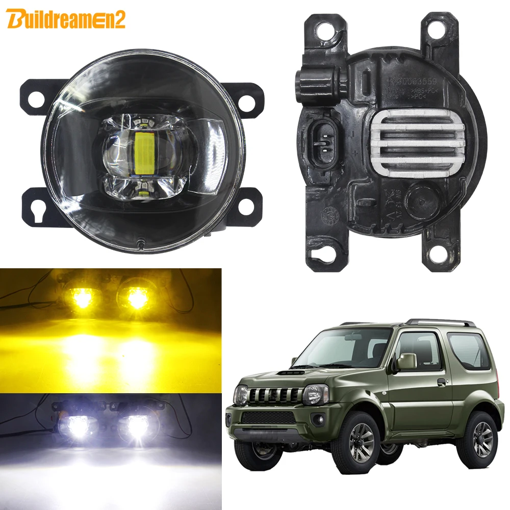 Светодиодные противотуманные фары для Suzuki Jimny FJ, закрытые внедорожники 1998-2014, противотуманные фары на передний бампер автомобиля, дневные х...
Светодиодные противотуманные фары для Suzuki Jimny FJ, закрытые внедорожники 1998-2014, противотуманные фары на передний бампер автомобиля, дневные х...