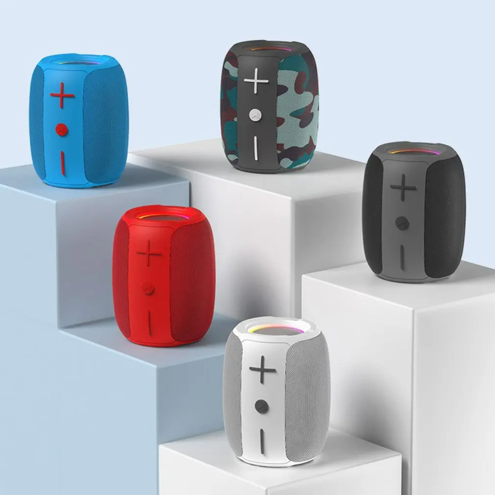 Bluetooth-compatible Speaker Portable Outdoor Loudspeaker Wireless Mini Column Stereo Music Surround Bass Box Waterproof Speaker
Bluetooth-compatible Speaker Portable Outdoor Loudspeaker Wireless Mini Column Stereo Music Surround Bass Box Waterproof Speaker