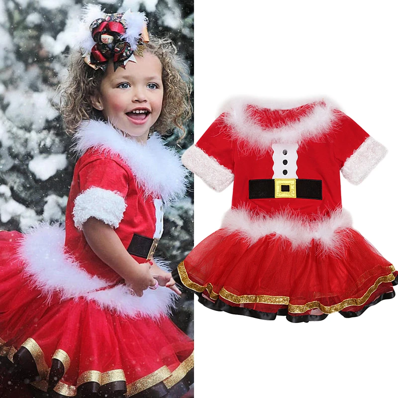 Infant Christmas Girls Clothes Sets Fluffy Short Sleeve Round Neck Pullover + Tulle Skirt Xmas 2PCS Outfits
Infant Christmas Girls Clothes Sets Fluffy Short Sleeve Round Neck Pullover + Tulle Skirt Xmas 2PCS Outfits