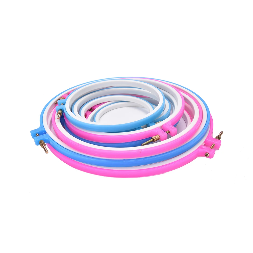 1 Pc Practical Plastic Embroidery and Cross Stitch Hoop Set Hoop Ring Frame Adjustable DIY Needlecraft Household Sewing Tools
1 Pc Practical Plastic Embroidery and Cross Stitch Hoop Set Hoop Ring Frame Adjustable DIY Needlecraft Household Sewing Tools